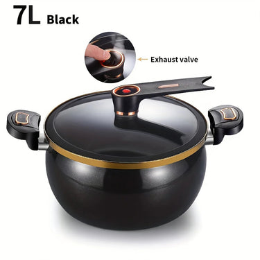 7L Multi - Functional Non - Stick Stew Pot - InspiredGrabs.com